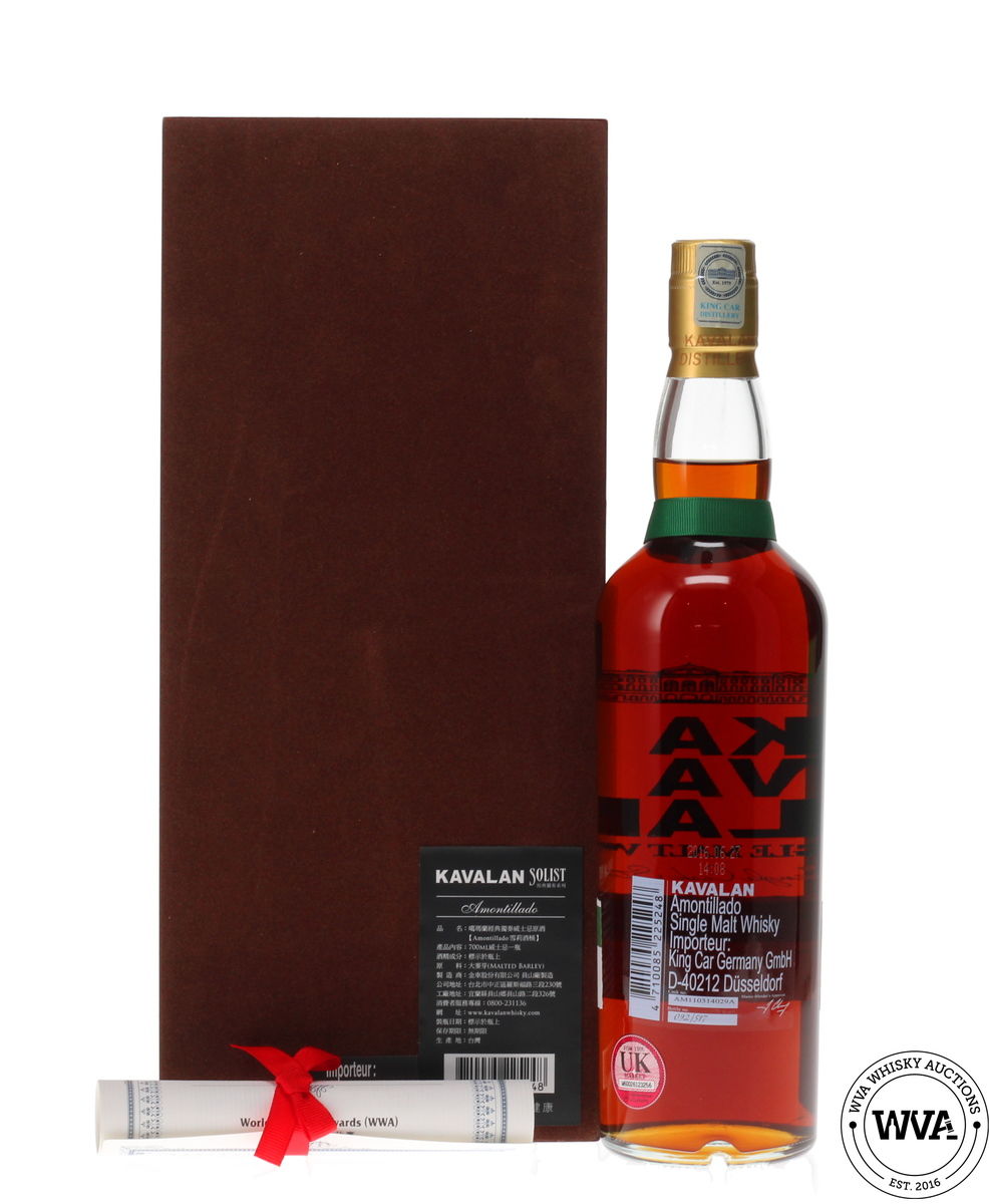 KAVALAN SOLIST AMONTILADO SINGLE CASK STRENGTH