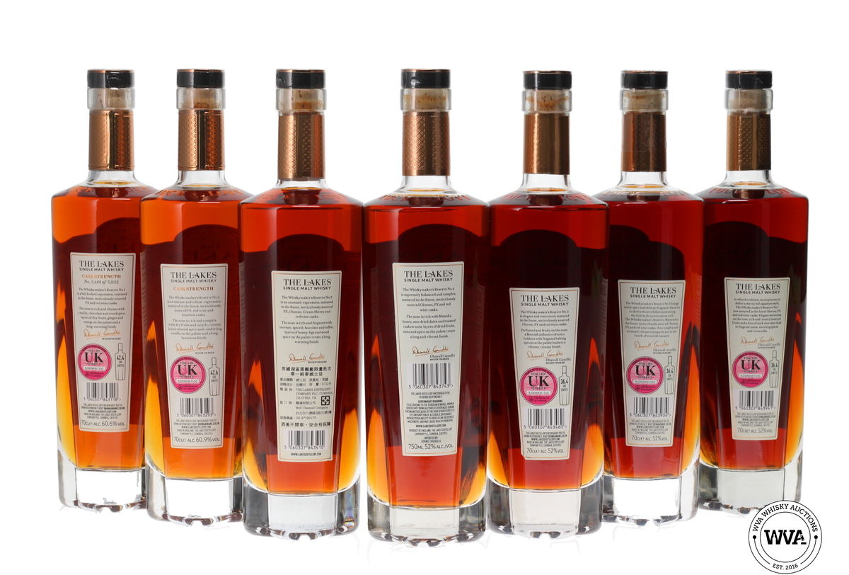 LAKES - THE WHISKY MAKERS RESERVE NO.1-7 (7X70cl)