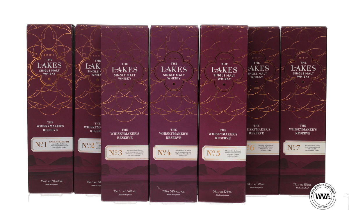 LAKES - THE WHISKY MAKERS RESERVE NO.1-7 (7X70cl)