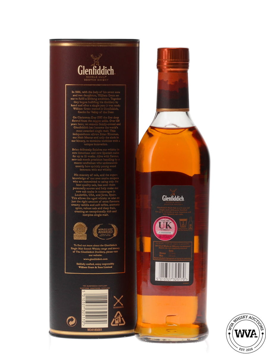 GLENFIDDICH 14 YEAR OLD RICH OAK