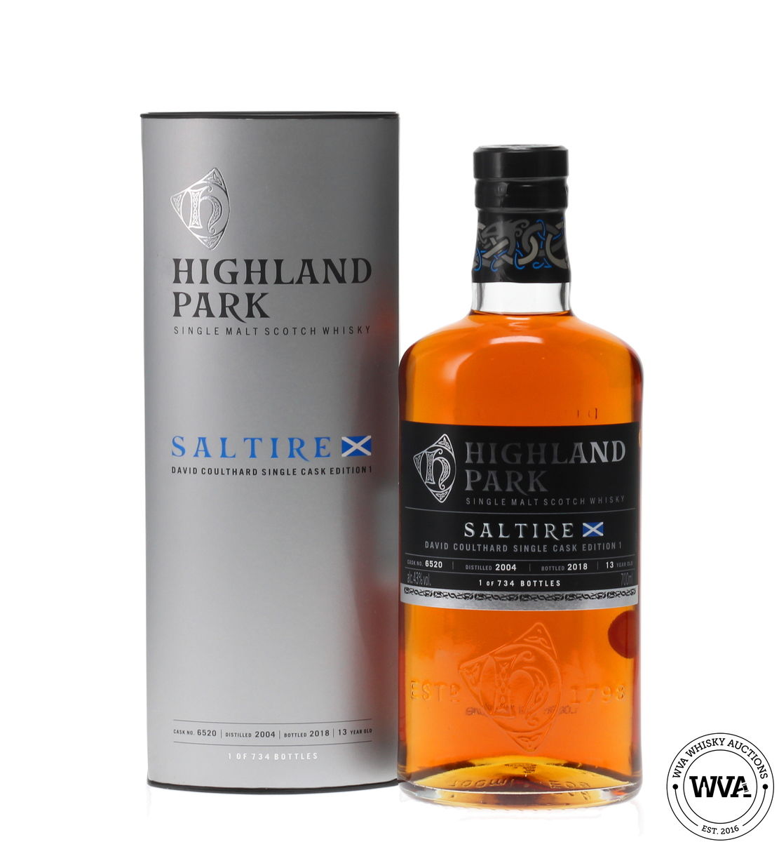 HIGHLAND PARK 13 YEAR OLD - SALTIRE DAVID COULTHARD (EDITION 1)