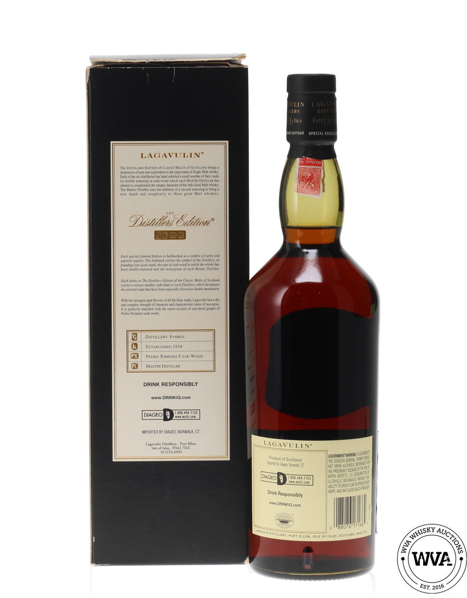LAGAVULIN 1993 (2009) DISTILLERS EDITION - US IMPORT