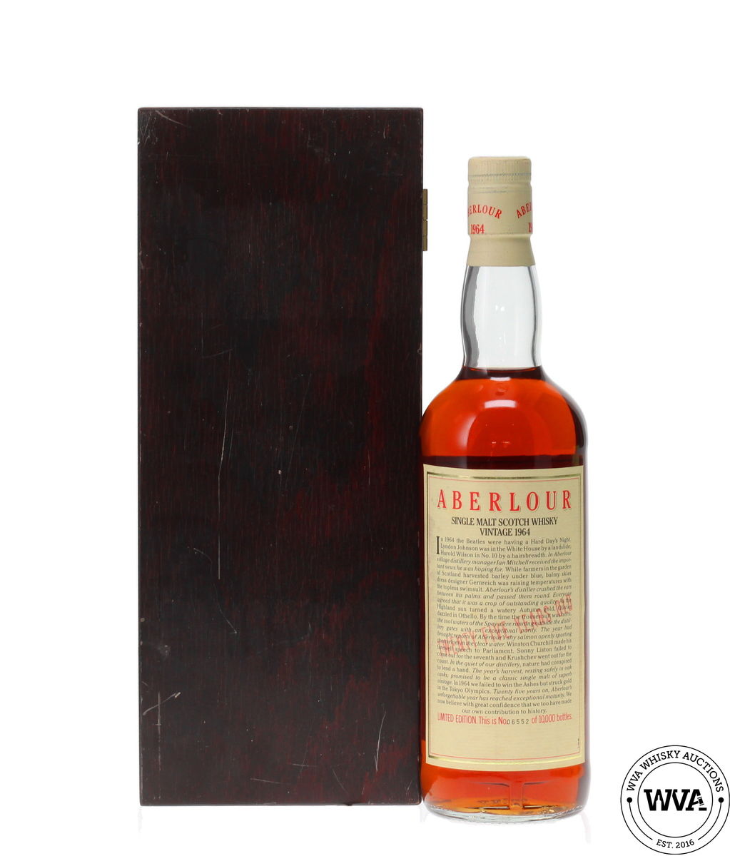 ABERLOUR 25 YEAR OLD VINTAGE 1964 (1989)