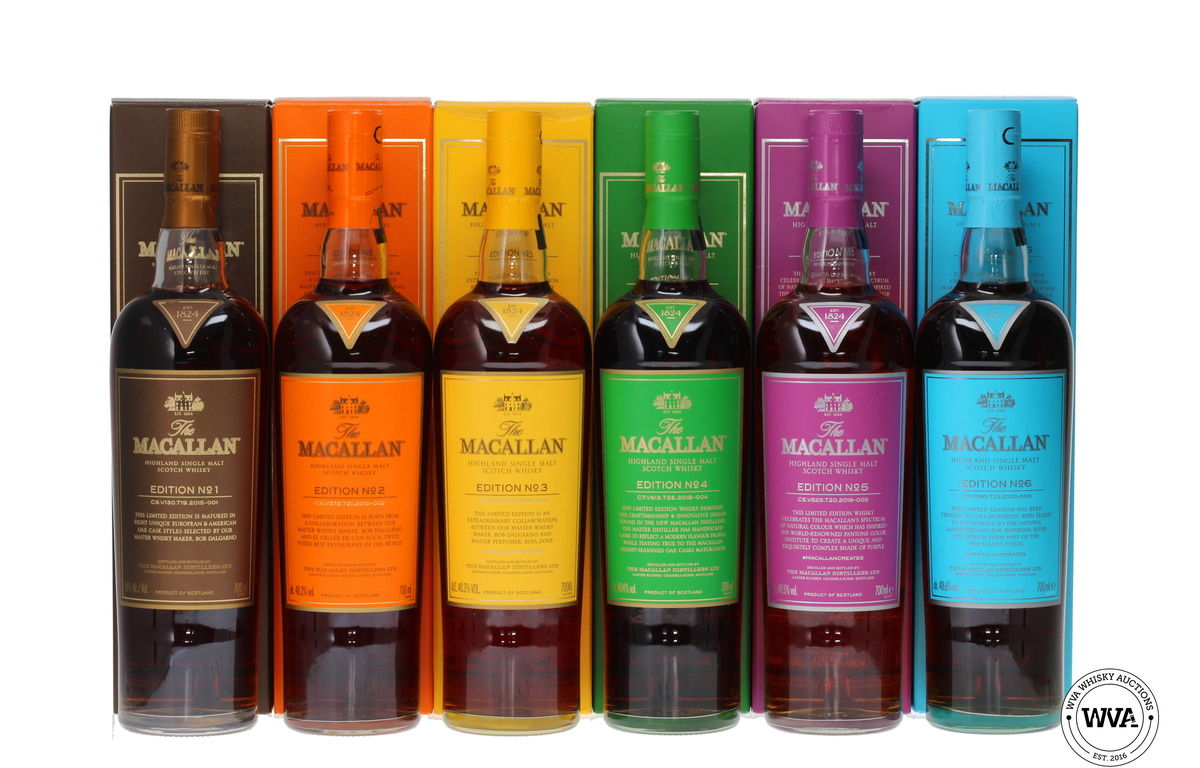 MACALLAN EDITIONS SET (1-6) 