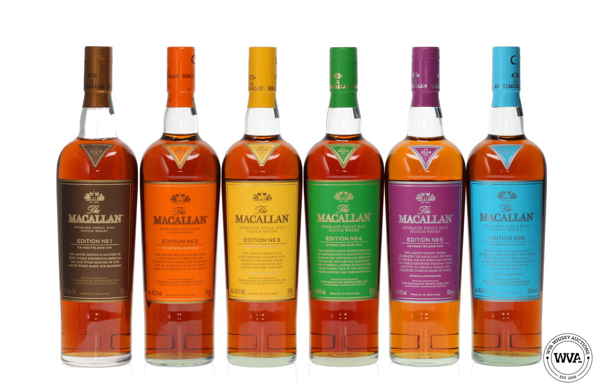 MACALLAN EDITIONS SET (1-6) 