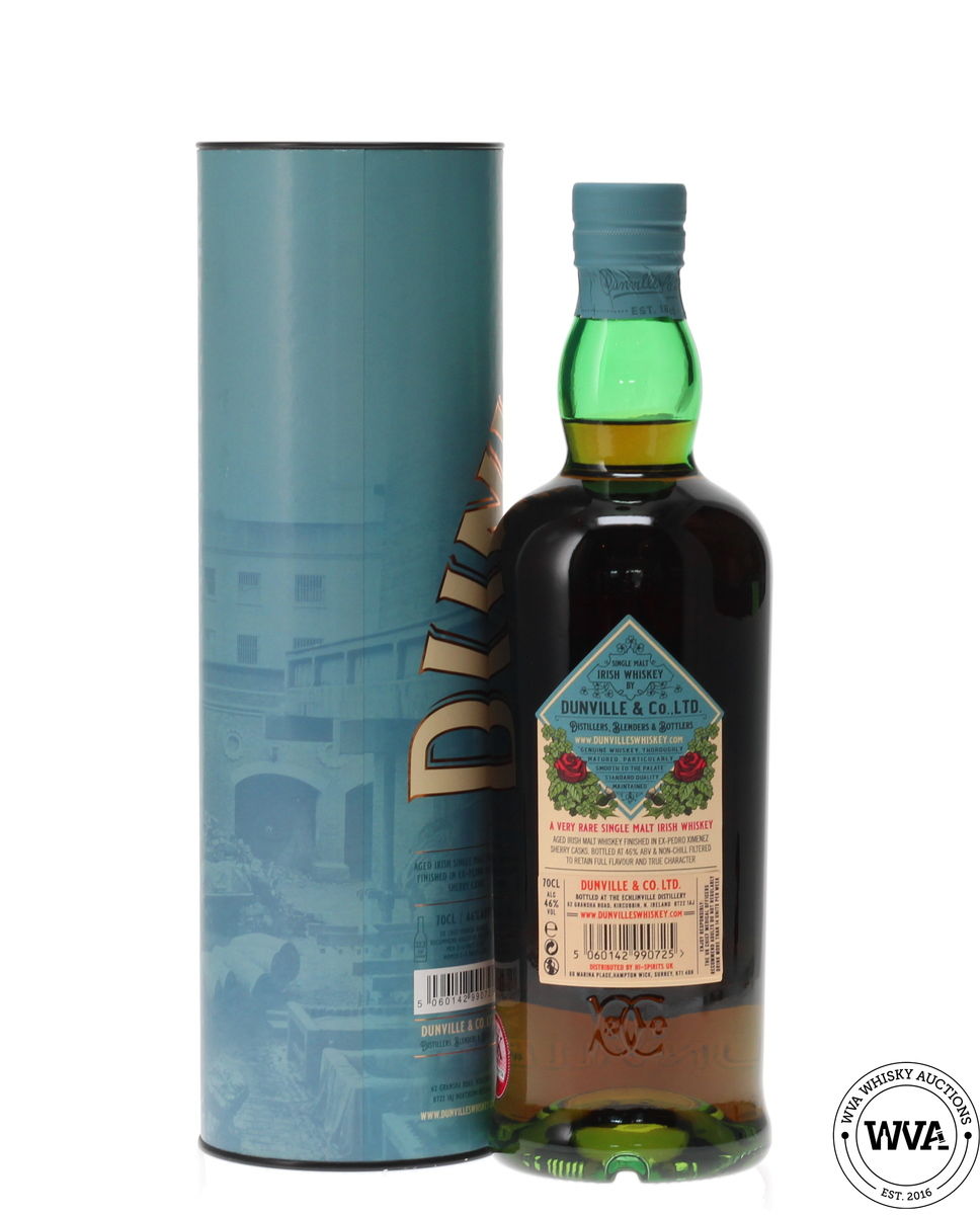 DUNVILLE'S VERY RARE 12 YEAR OLD - PX CASK IRISH WHISKEY