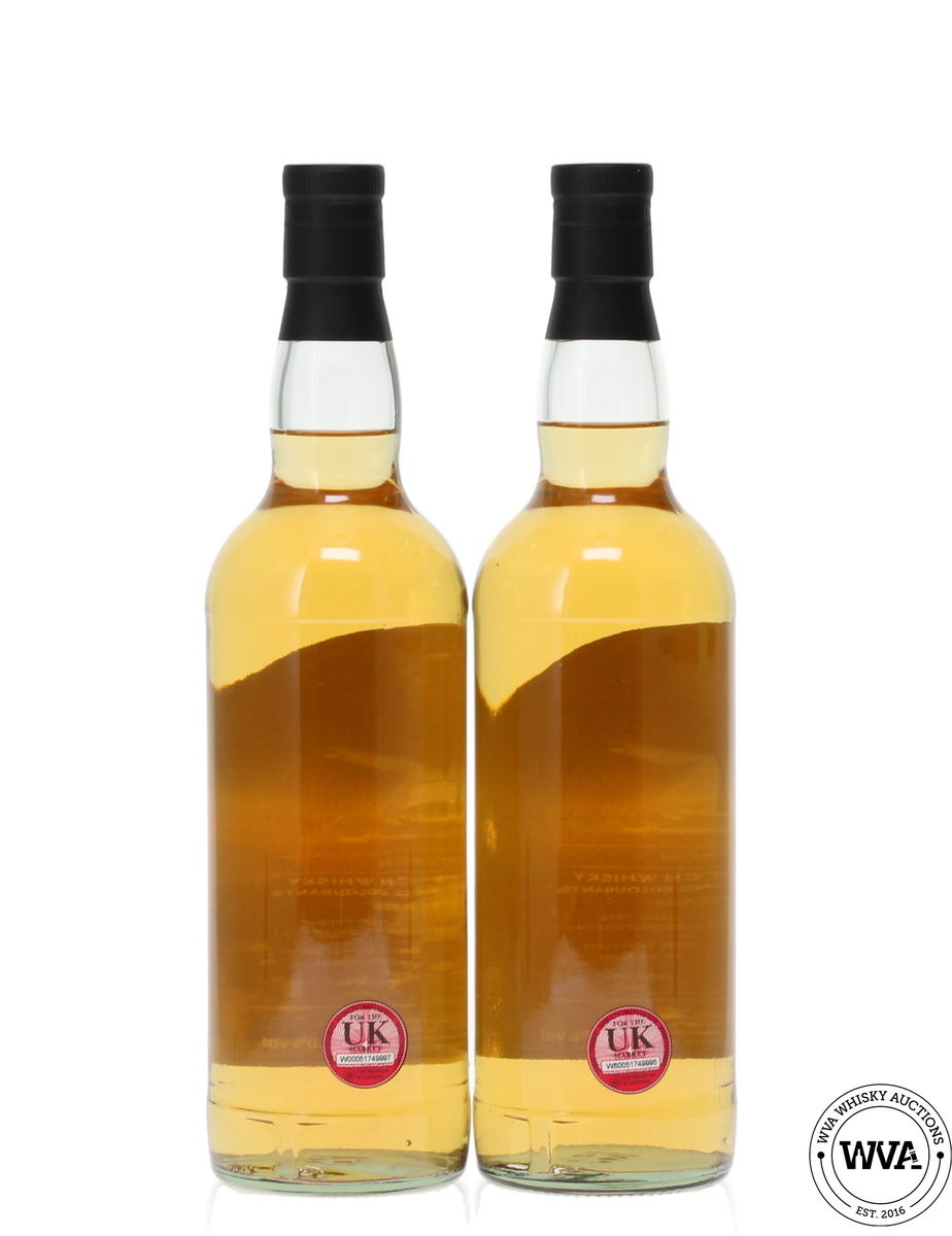 BRUICHLADDICH 9 YEAR OLD 2012 #1887 - MATTHEW ADAMS PRIVATE SELECTION (2X70CL)