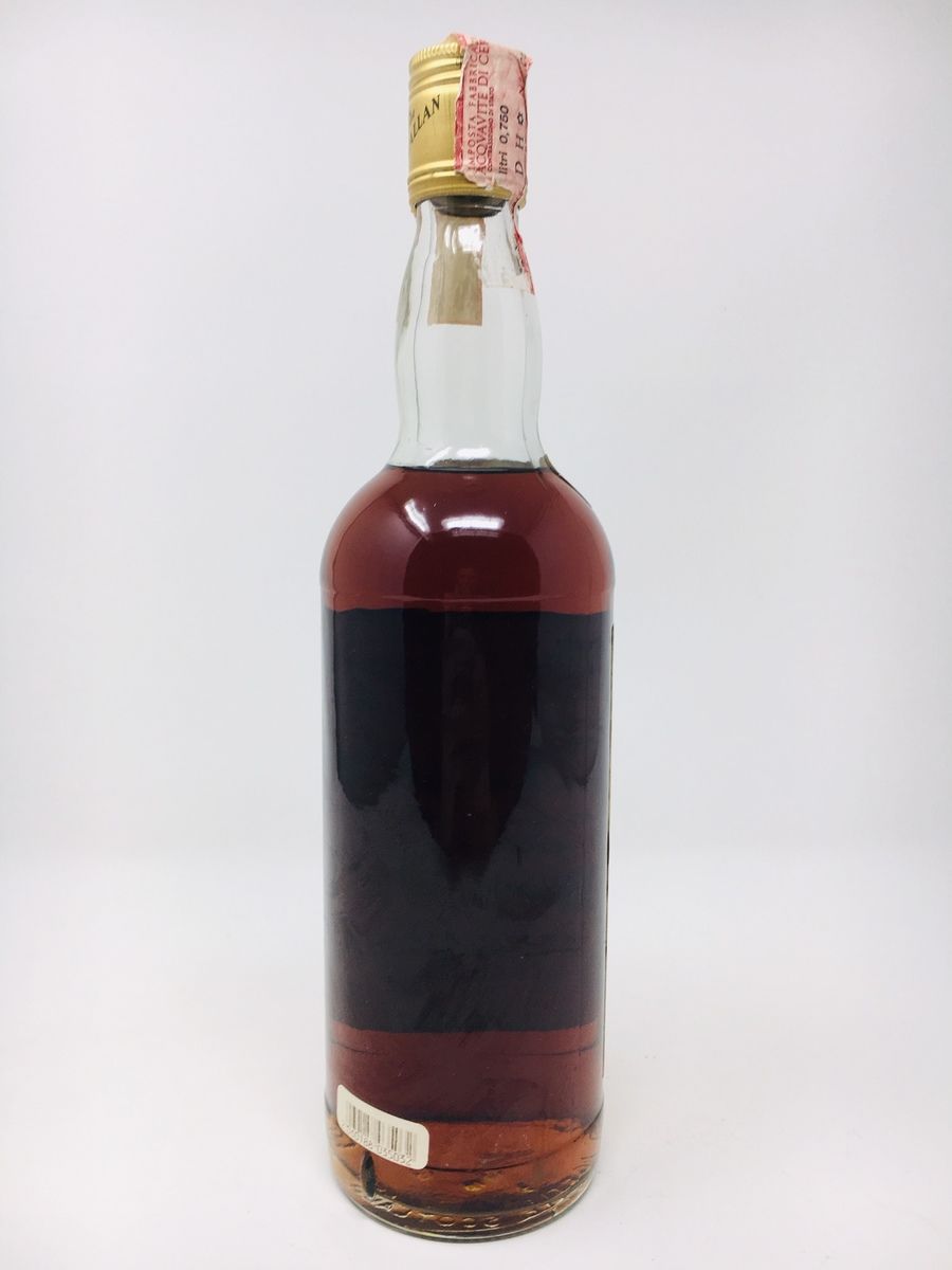 LOT 2511 - THE MACALLAN 8 YEAR OLD RINALDI IMPORT 1980'S (RESERVE PRICE £500.00)