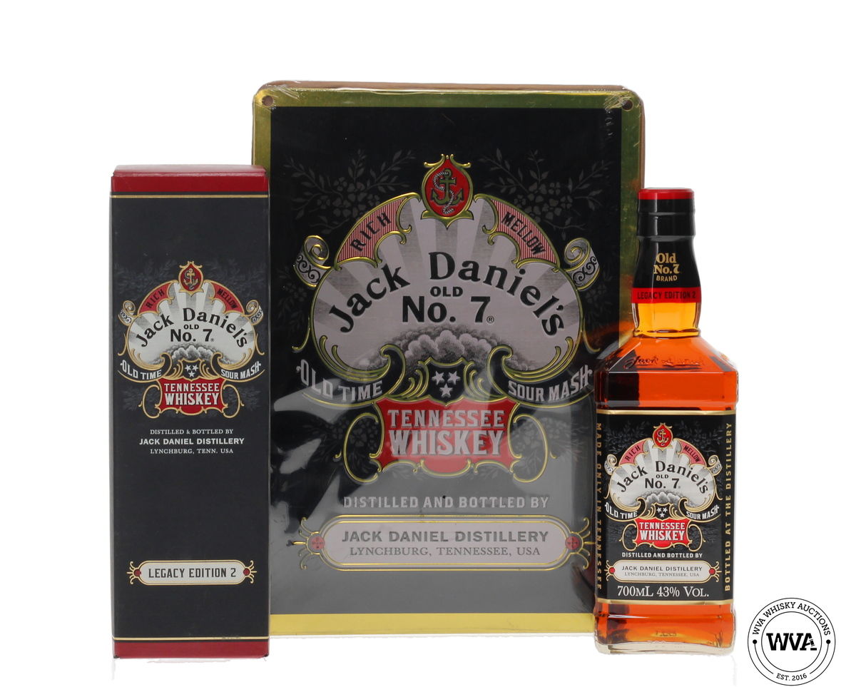 JACK DANIELS - LEGACY EDITION 2 SOUR MASH & JD SIGN