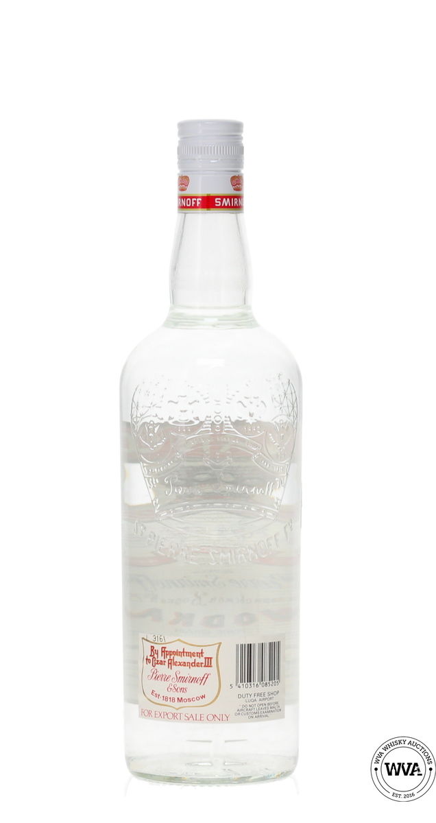 SMIRNOFF RED LABEL VODKA