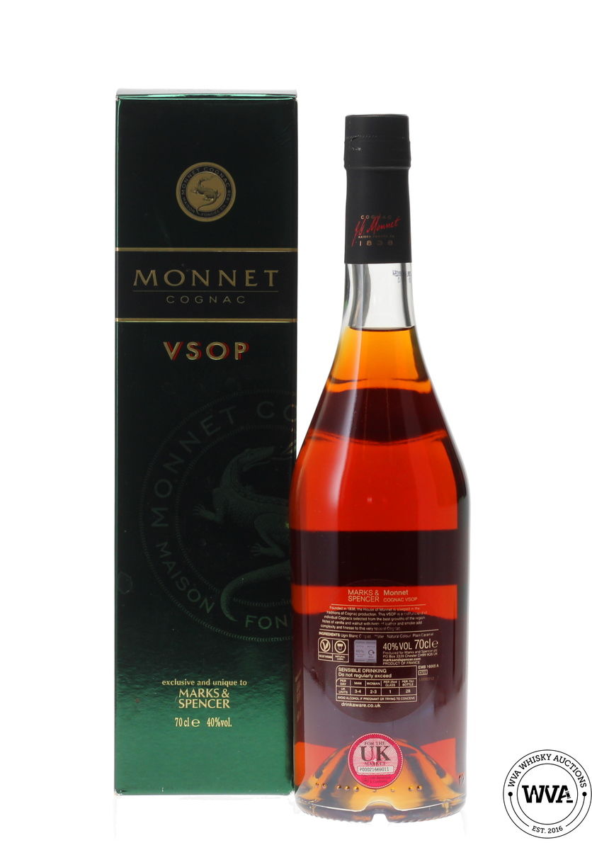 MONNET V.S.O.P COGNAC 