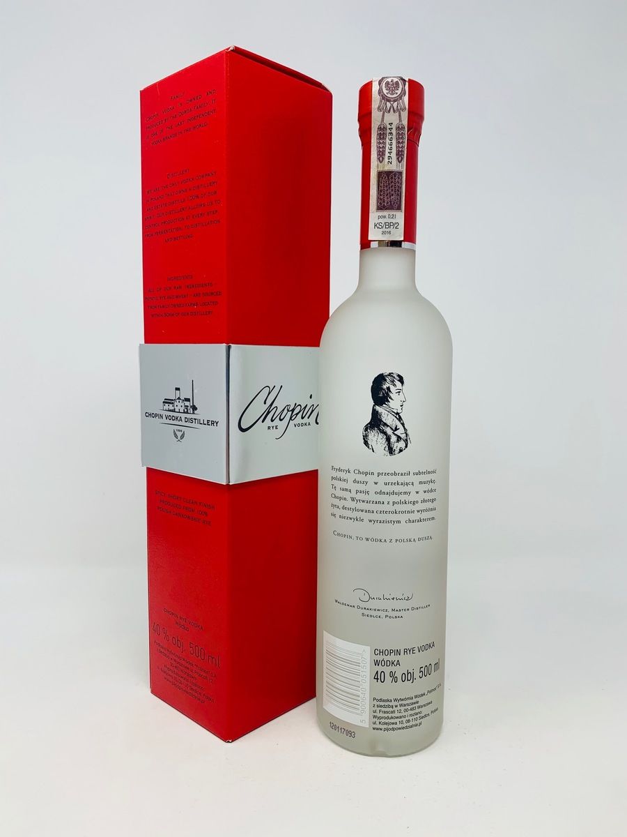 CHOPIN RYE VODKA