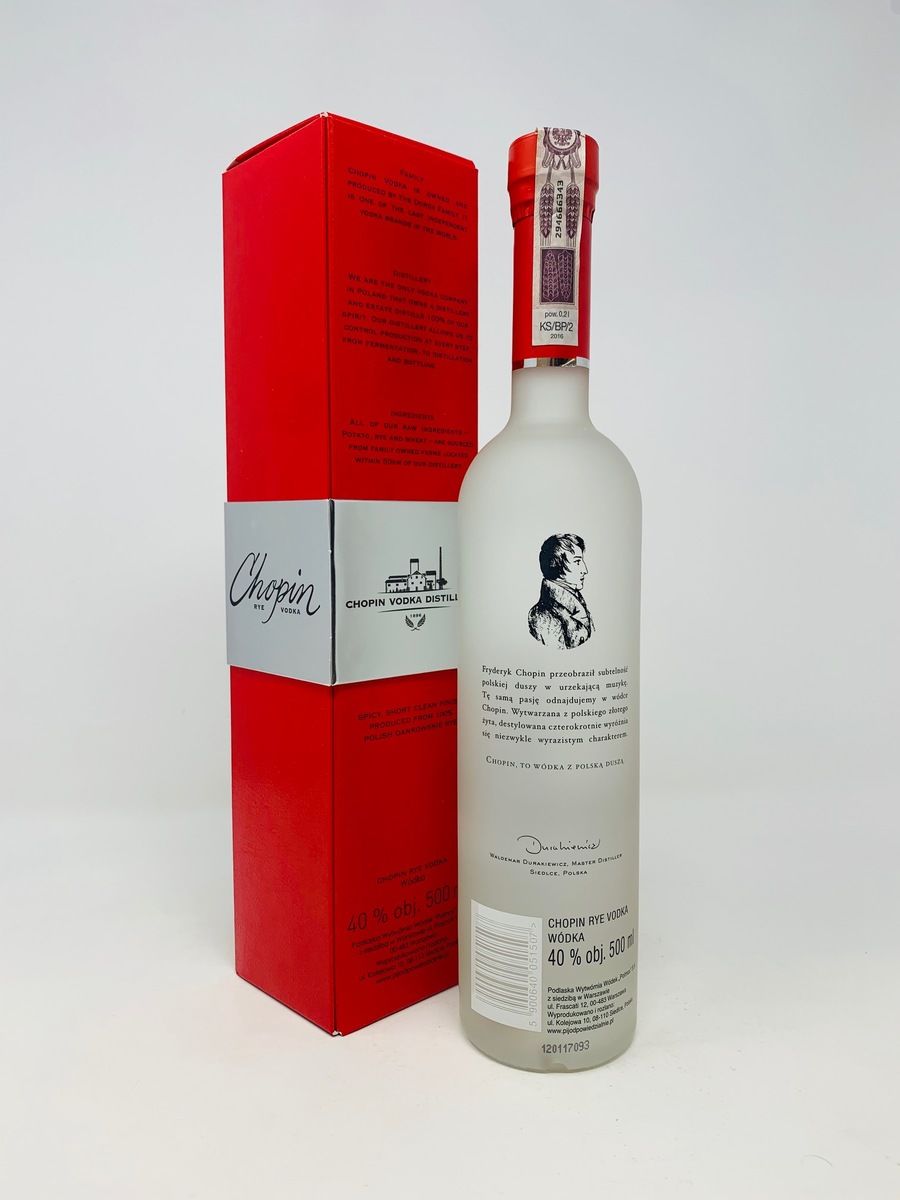 CHOPIN RYE VODKA
