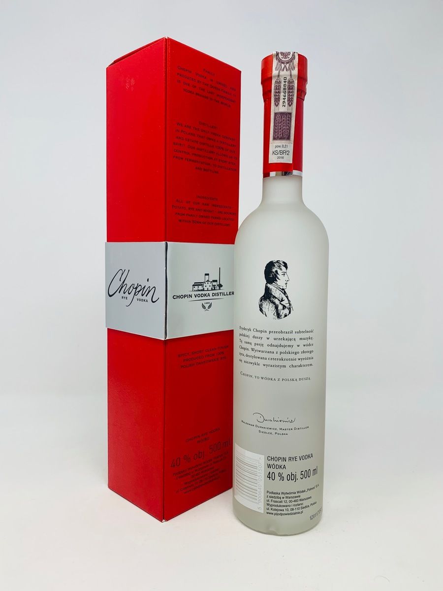 CHOPIN RYE VODKA