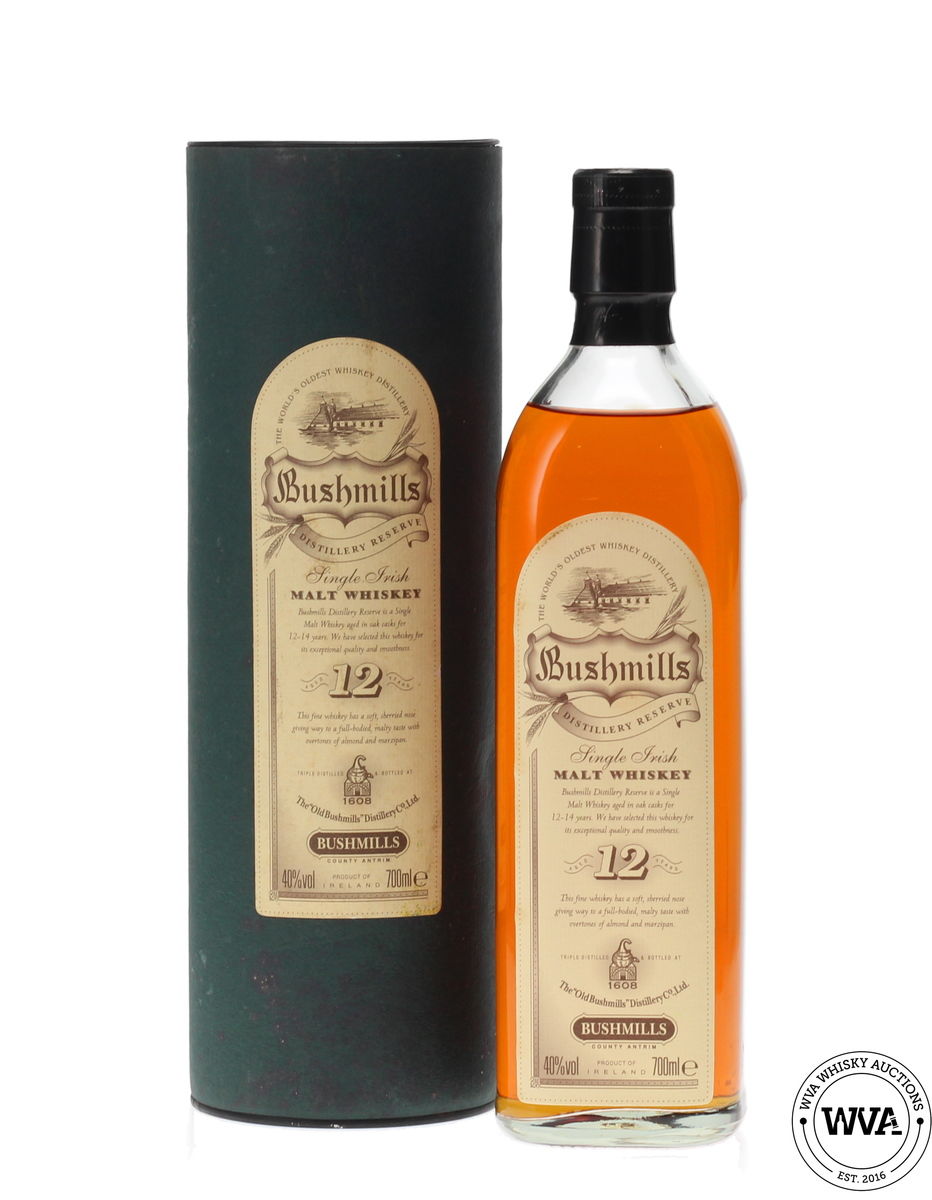 BUSHMILLS 12 YEAR OLD DISTILLERY RESERVE