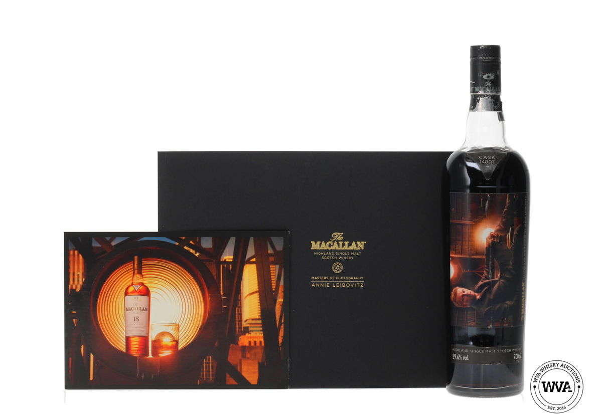 MACALLAN 1995 ANNIE LEIBOVITZ MASTERS OF PHOTOGRAPHY 'THE LIBRARY' #14007