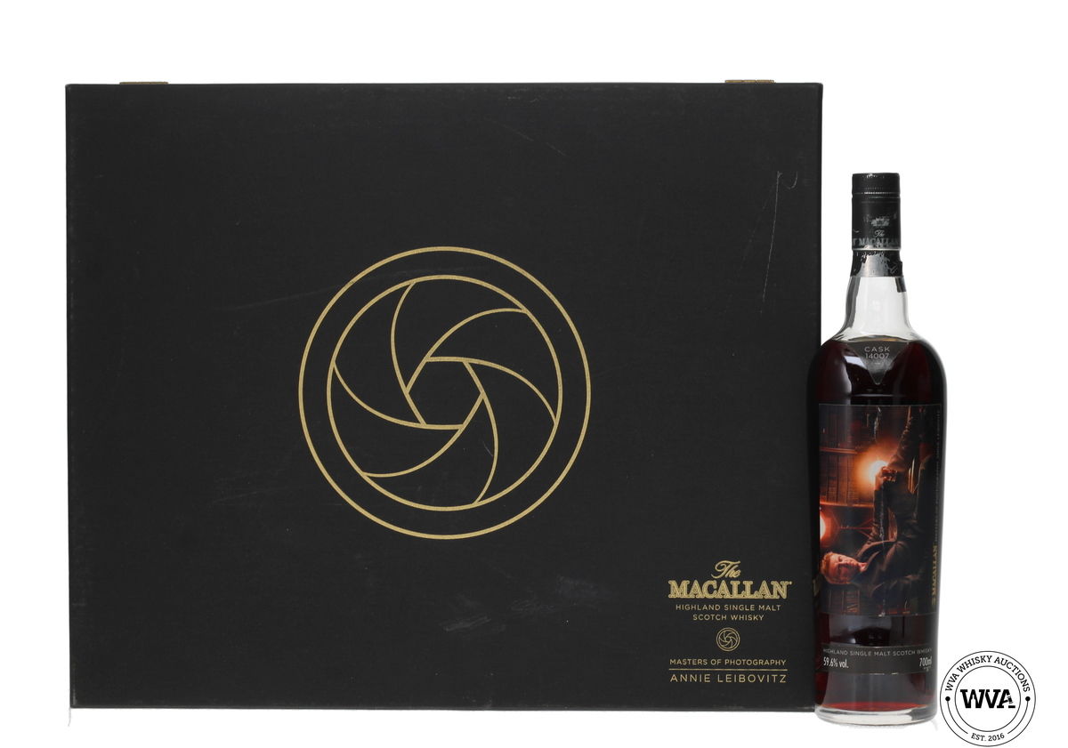MACALLAN 1995 ANNIE LEIBOVITZ MASTERS OF PHOTOGRAPHY 'THE LIBRARY' #14007