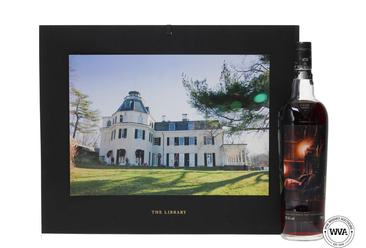 MACALLAN 1995 ANNIE LEIBOVITZ MASTERS OF PHOTOGRAPHY 'THE LIBRARY' #14007