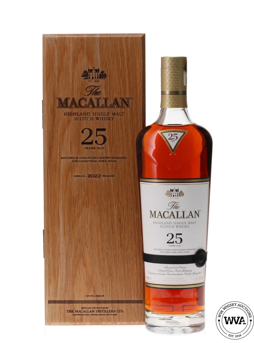 MACALLAN 25 YEAR OLD SHERRY OAK (2022) 