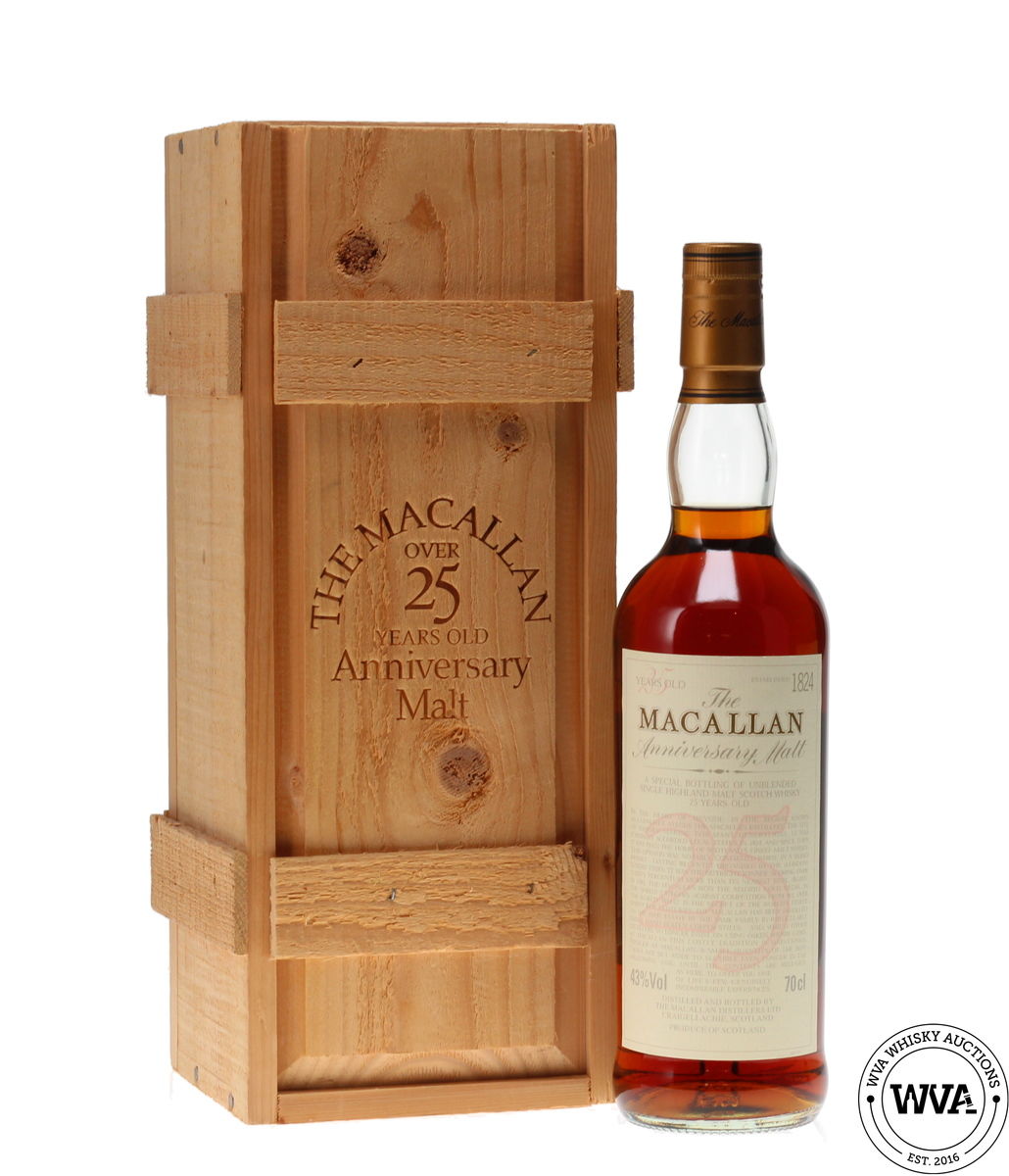 MACALLAN 25 YEAR OLD ANNIVERSARY MALT