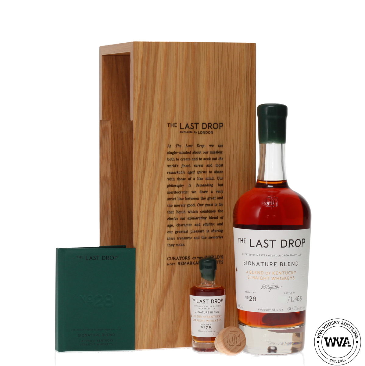THE LAST DROP - SIGNATURE BLEND KENTUCKY STRAIGHT WHISKIES NO.28