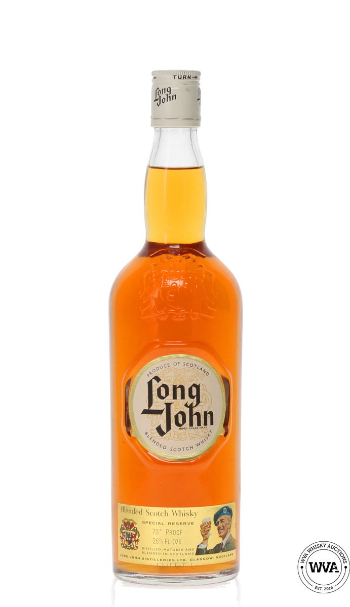 LONG JOHN BLENDED SCOTCH WHISKY (1970'S)