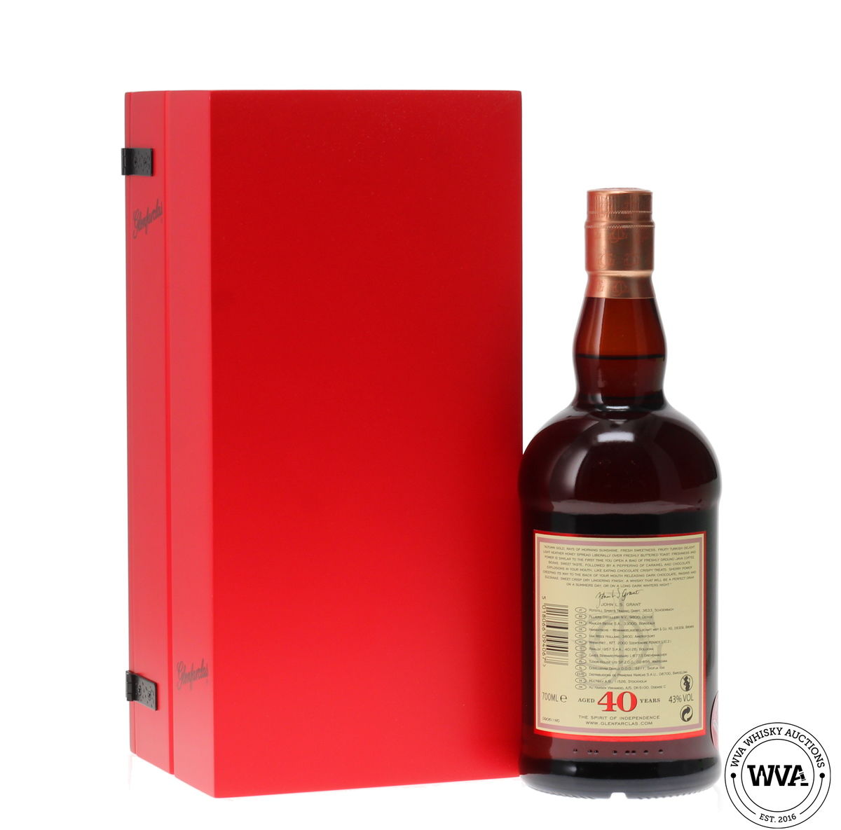 GLENFARCLAS 40 YEAR OLD WAREHOUSE EDITION 