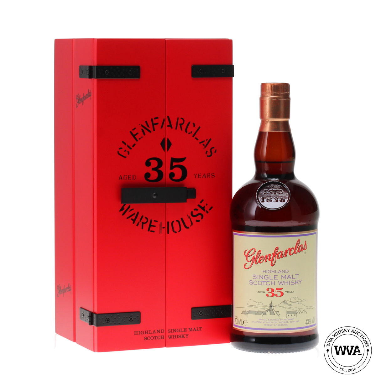 GLENFARCLAS 35 YEAR OLD WAREHOUSE EDITION 