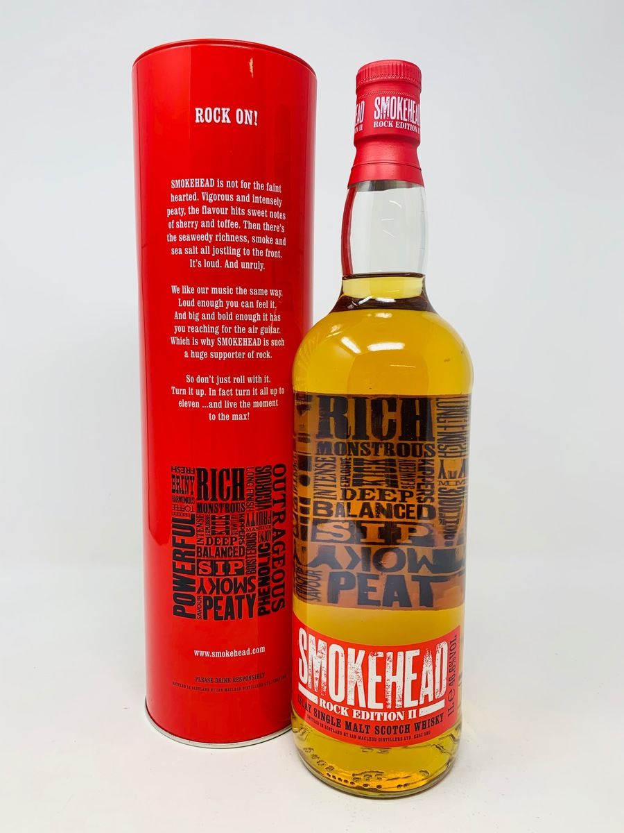 SMOKEHEAD ROCK EDITION II ISLAY SINGLE MALT