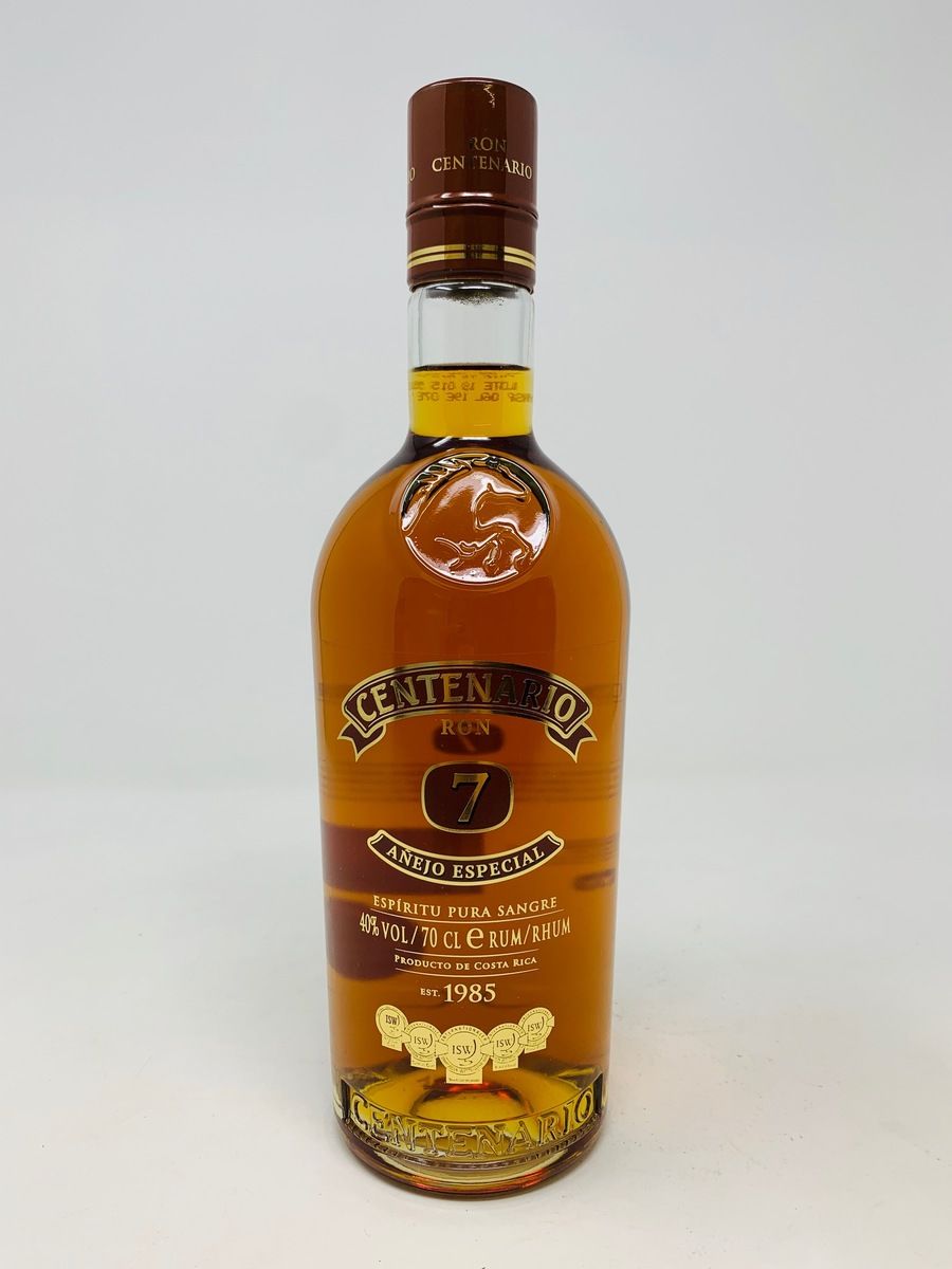 CENTENARIO 7 YEAR OLD COSTA RICAN RUM