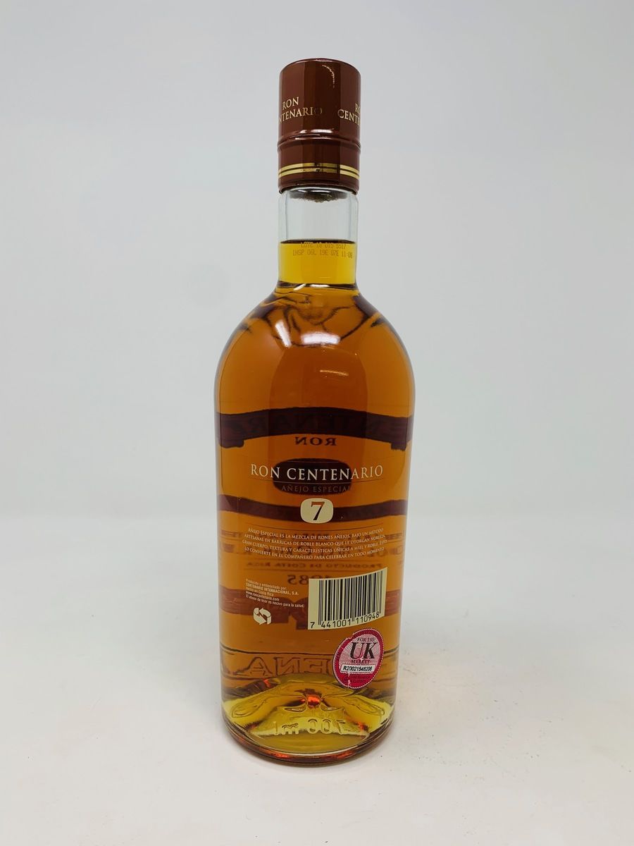 CENTENARIO 7 YEAR OLD COSTA RICAN RUM