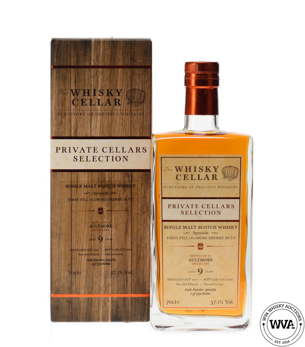 AULTMORE 9 YEAR OLD #900369 - PRIVATE CELLAR SELECTION