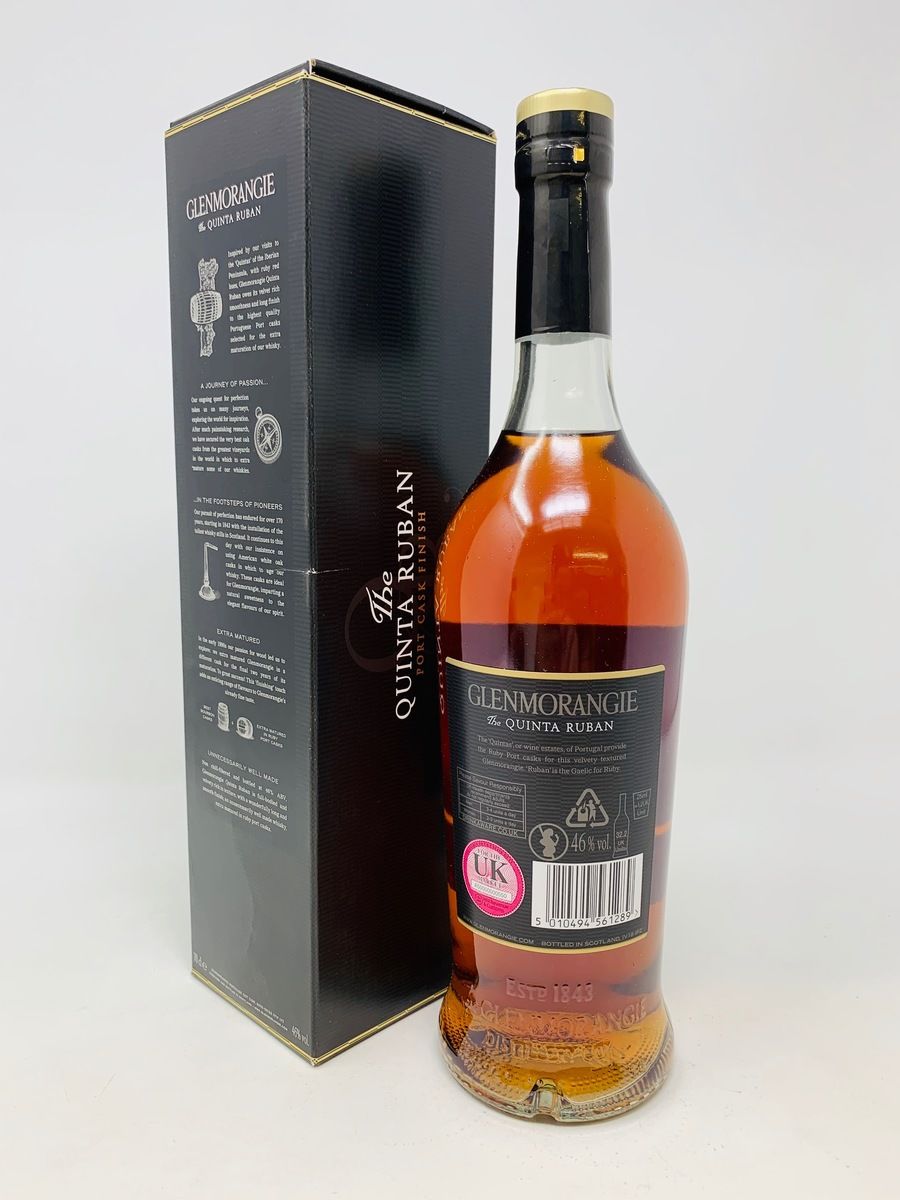 GLENMORANGIE QUINTA RUBAN BLACK BOX 12 YEAR OLD