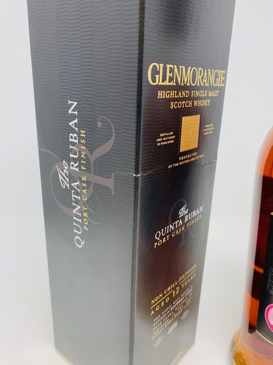 GLENMORANGIE QUINTA RUBAN BLACK BOX 12 YEAR OLD