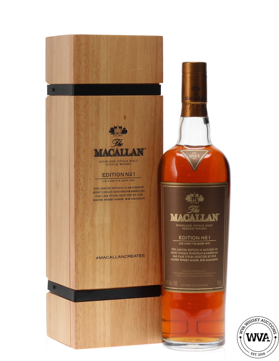 Macallan Edition No.1 Wooden Box - Import
