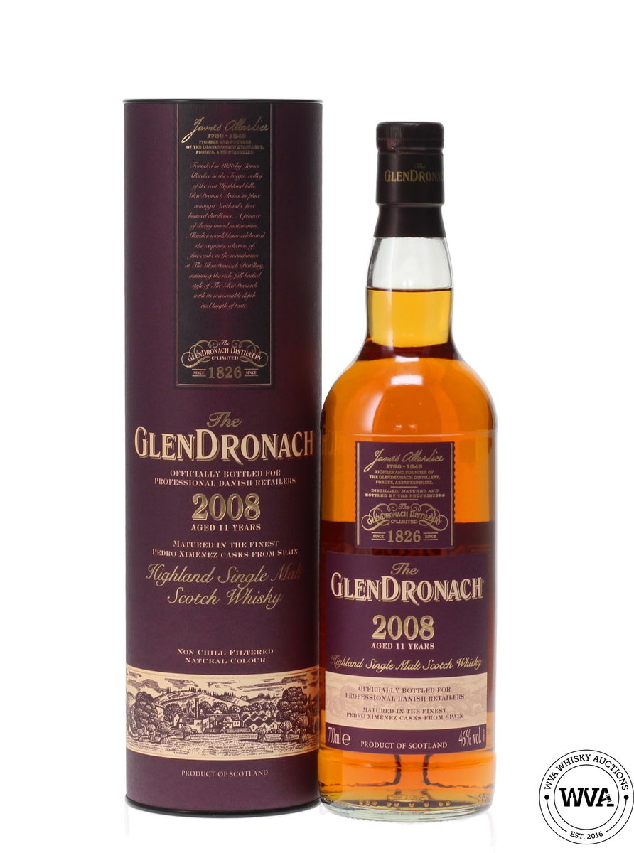 Glendronach 11 Year Old 2008 - Danish Retailers