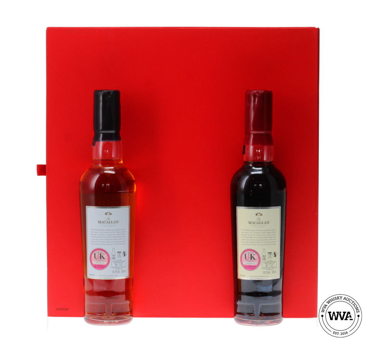 MACALLAN 60TH ANNIVERSARY OF THE CORONATION 2 X 35CL