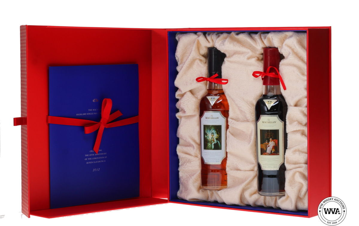 MACALLAN 60TH ANNIVERSARY OF THE CORONATION 2 X 35CL