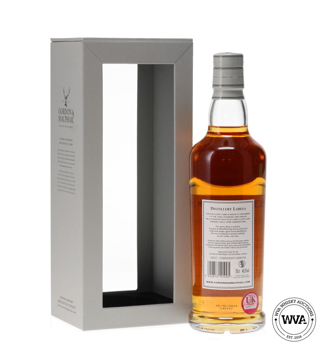 LONGMORN 13 YEAR OLD - GORDON & MACPHAIL DISTILLERY LABELS