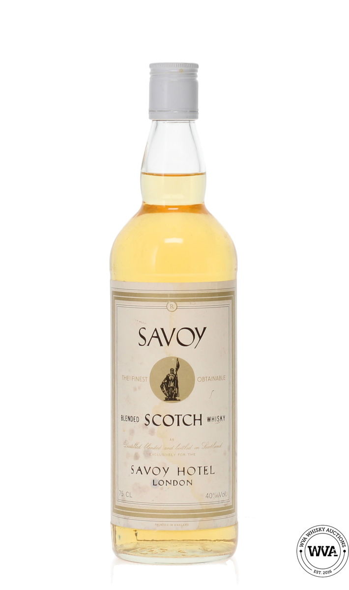 SAVOY HOTEL LONDON 1980'S BLENDED SCOTCH WHISKY