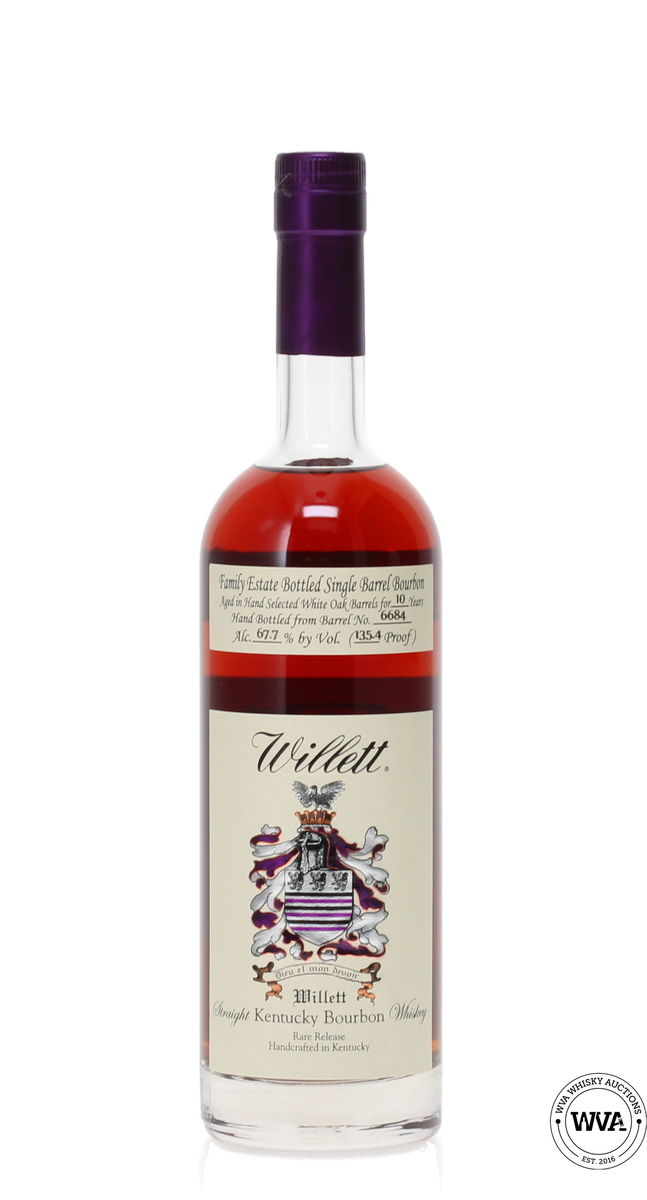 WILLETT 10 YEAR OLD FAMILY ESTATE BOURBON SINGLE BARREL #6684 LMDW - FOUNDATIONS COLLECTION