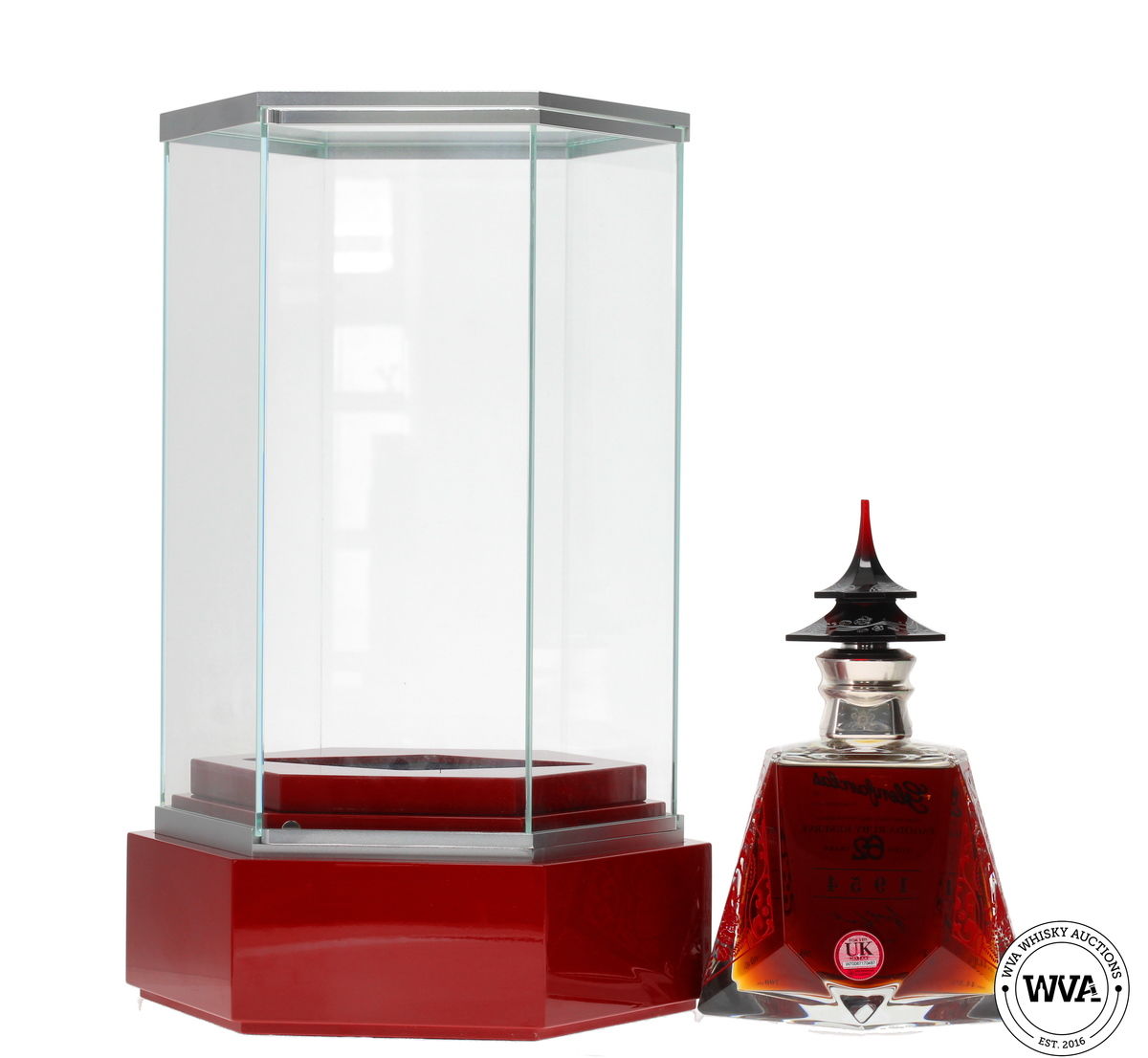 GLENFARCLAS 62 YEAR OLD 1954 #445 - PAGODA RUBY RESERVE (SILVER EDITION)