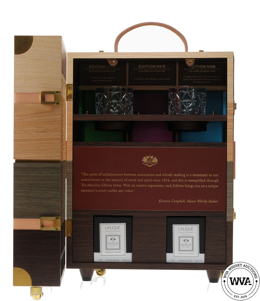MACALLAN EDITIONS SET (1-6) COLLECTION TRUNK 6 X70CL