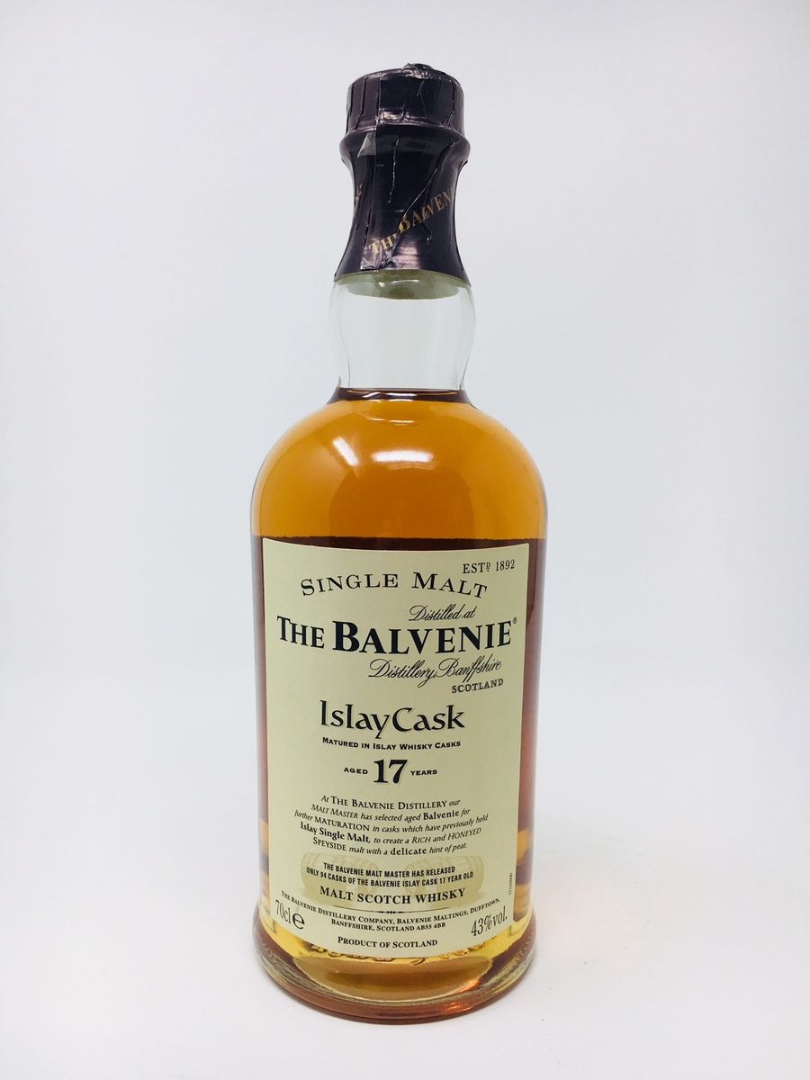 LOT 2383 - THE BALVENIE 17 YEAR OLD ISLAY CASK (RESERVE PRICE £150.00)
