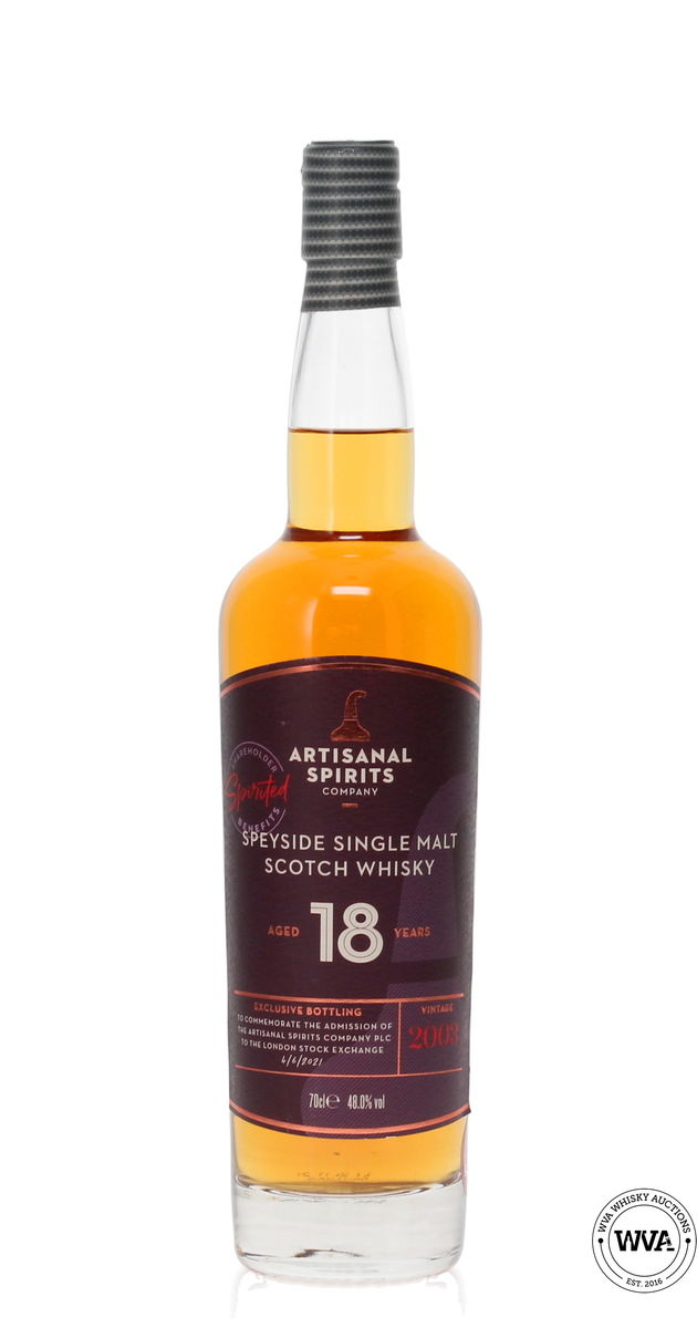 Artisinal Spirits Company 18 Year Old 2003