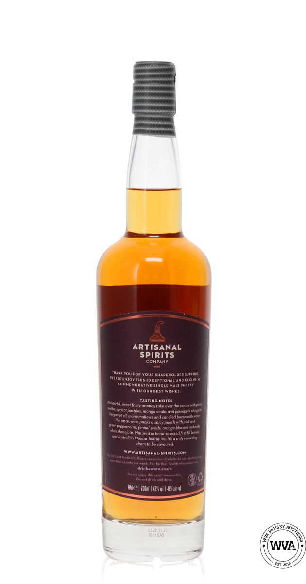 Artisinal Spirits Company 18 Year Old 2003