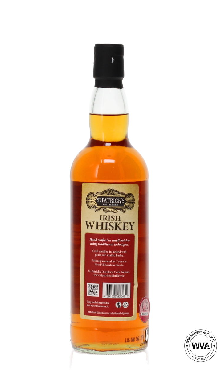 St Patrick's 7 Year Old Blended Irish Whiskey