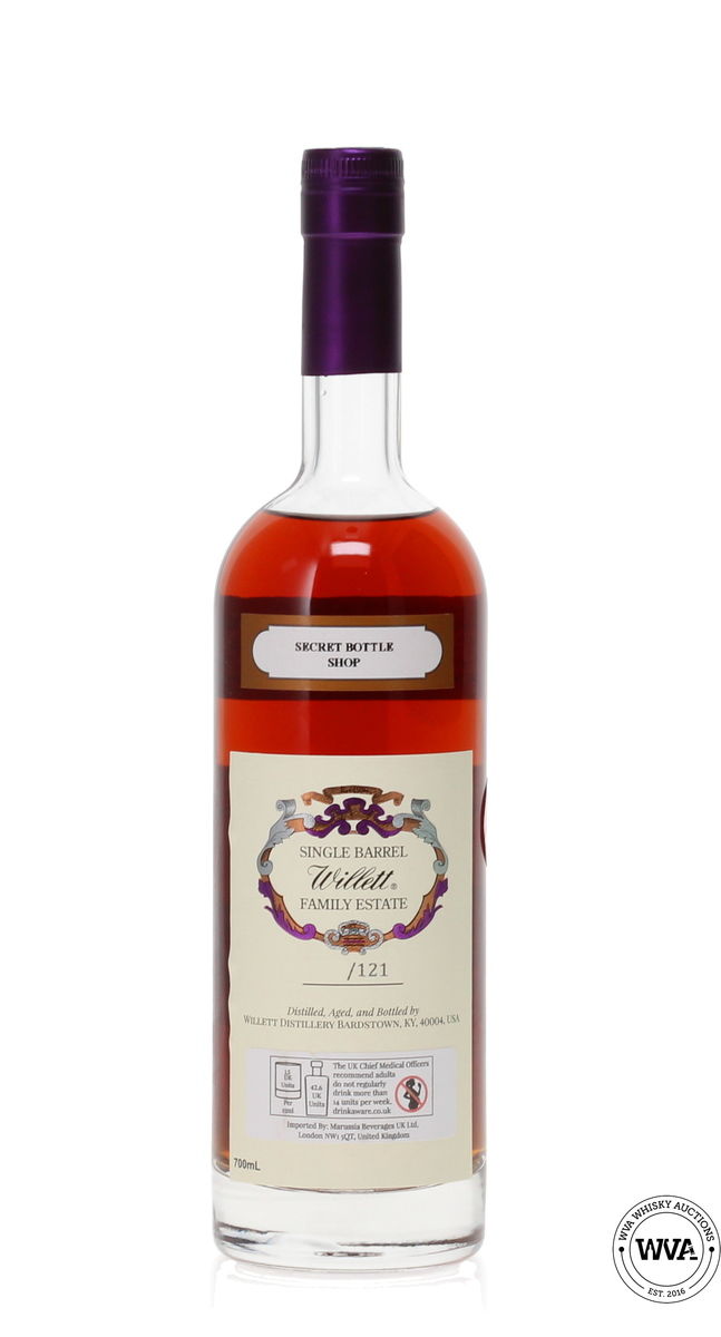 WILLETT 9 YEAR OLD FAMILY ESTATE SINGLE BARREL BOURBON #1855 - SECRET BOTTLE SHOP