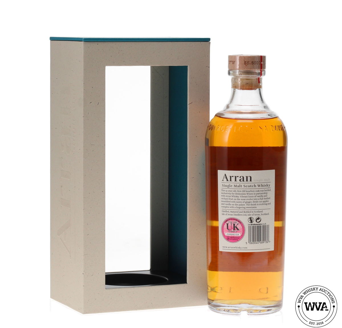 ARRAN 19 YEAR OLD #004 PREMIUM CASK - HEDONISM WINES EXCLUSIVE