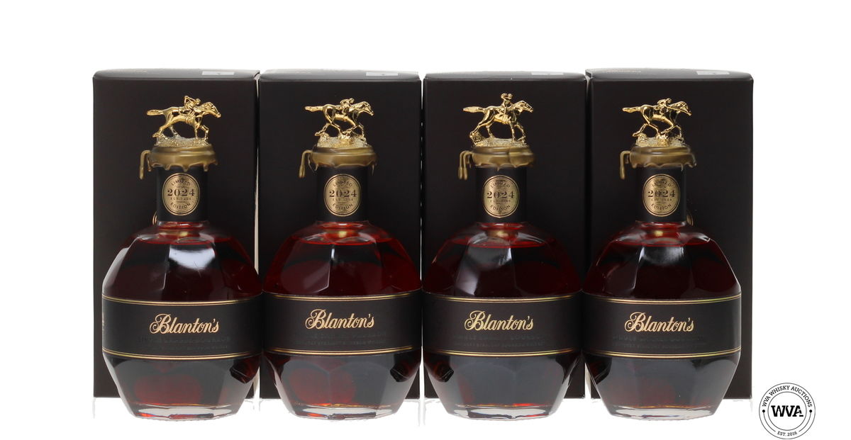 BLANTONS SINGLE BARREL (2024) LMDW LIMITED EDITION (4x70cl)